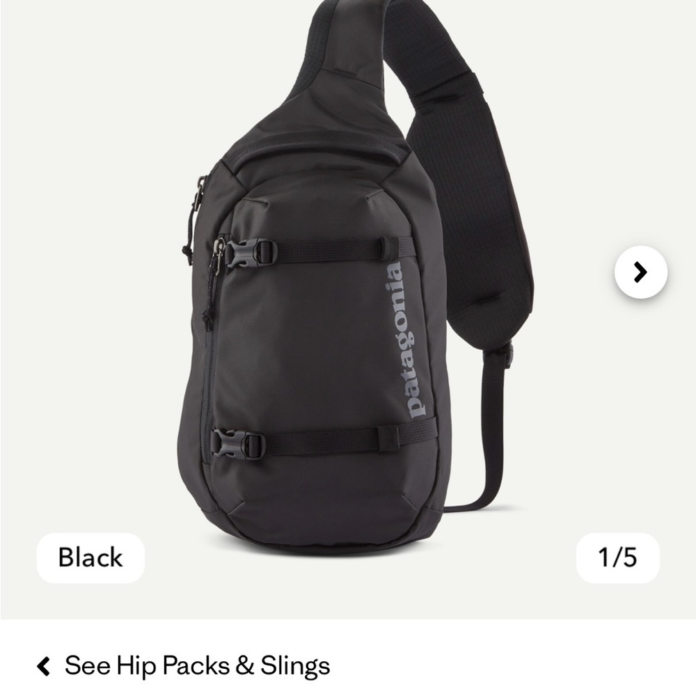 Patagonia Black Belt Bag